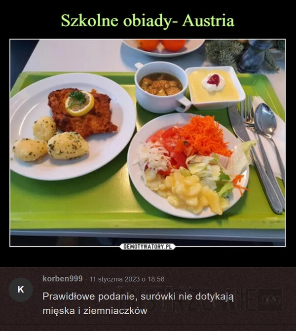 
    Szkolne obiady