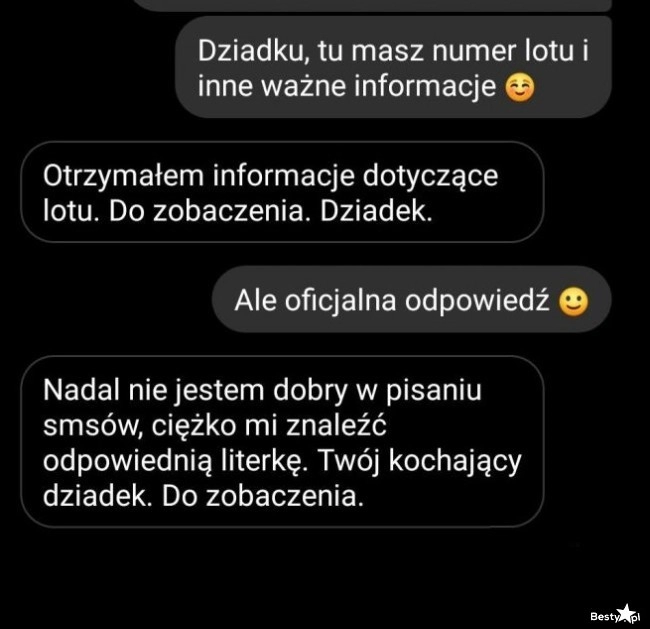 
    Oficjalna wiadomość 