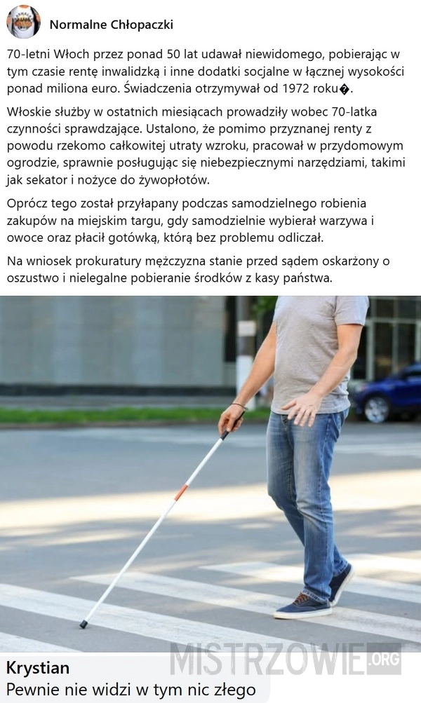 
    Niewidomy