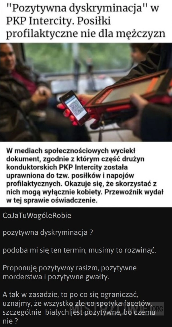 
    Pozytywna dyskryminacja