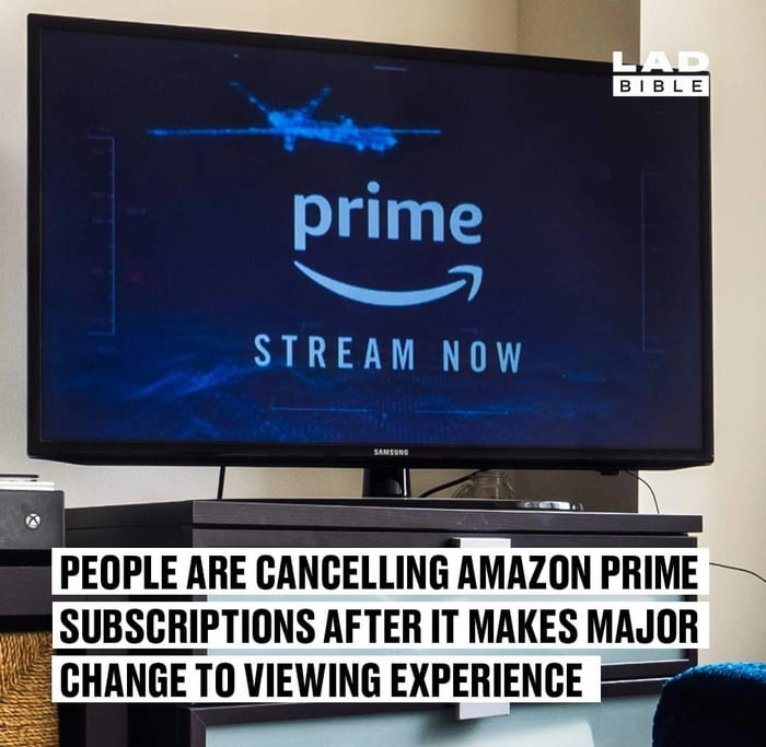 
    You will now have to pay extra if you don't want to watch commercials. Guess Jeff Bezos isn't rich enough.