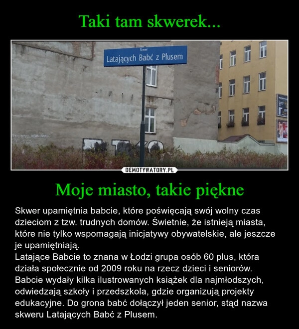 
    Taki tam skwerek... Moje miasto, takie piękne