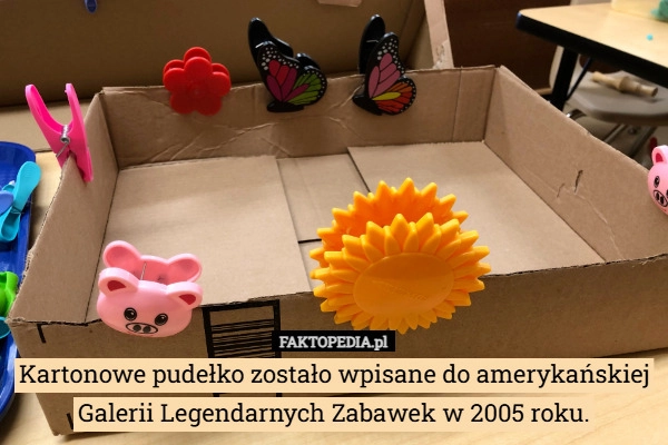 
    Kartonowe pudełko zostało wpisane do amerykańskiej Galerii Legendarnych