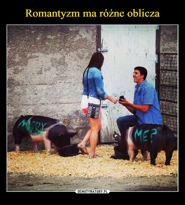 
    Romantyzm ma różne oblicza