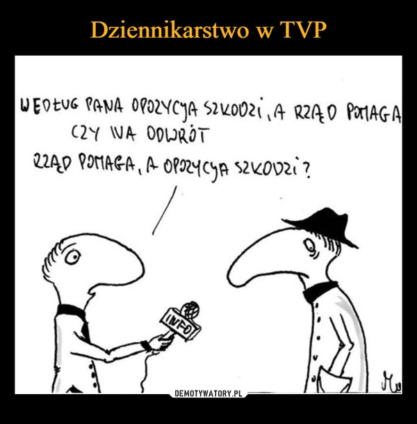 
    Dziennikarstwo w TVP