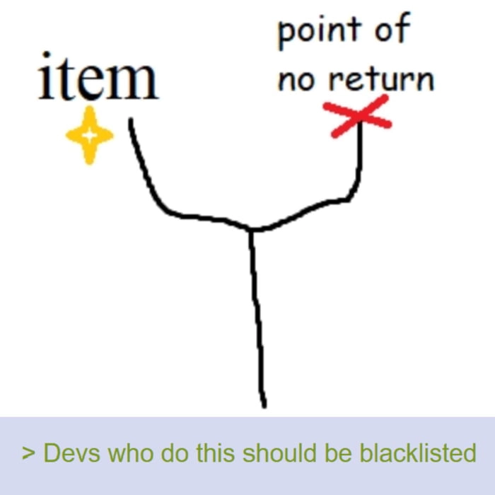 
    Anon's most hated game mechanic