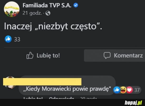 
    Inaczej "niezbyt często"