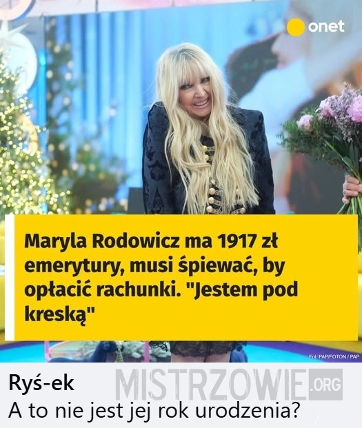 
    Maryla Rodowicz