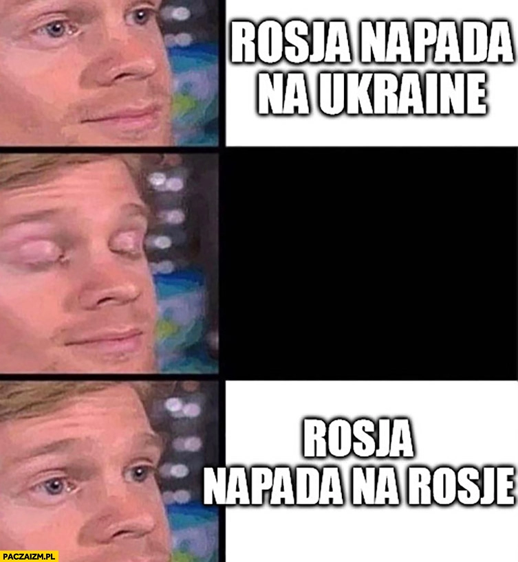 
    Rosja napada na Ukrainę, chwile później rosja napada na rosję