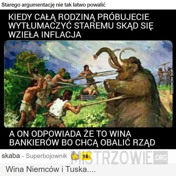 
    
			Starego argumentację nie tak łatwo powalić					