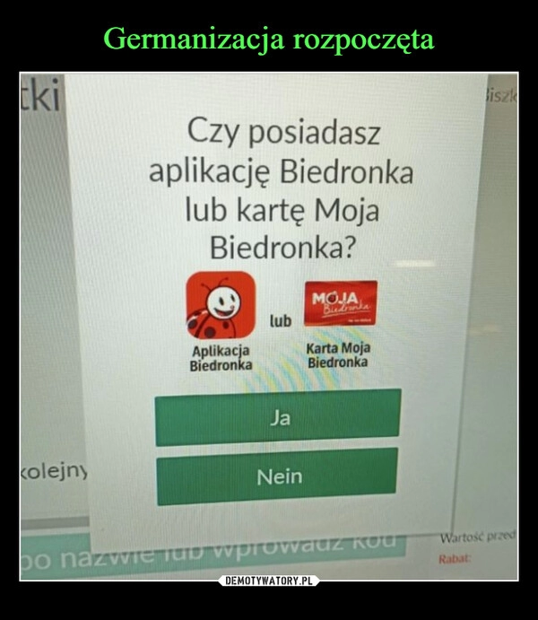 
    Germanizacja rozpoczęta