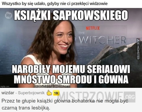 
    
			Wszystko by się udało, gdyby nie ci przeklęci widzowie					