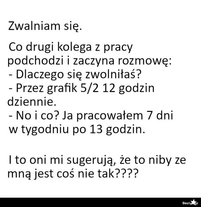 
    Przyczyny zwolnienia 