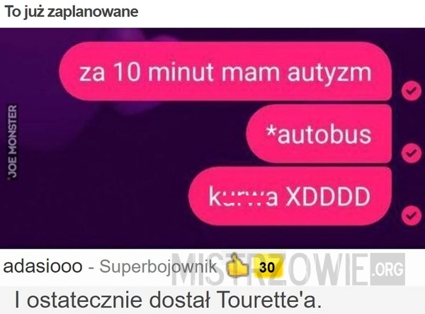 
    To już zaplanowane