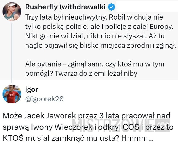 
    Jaworek