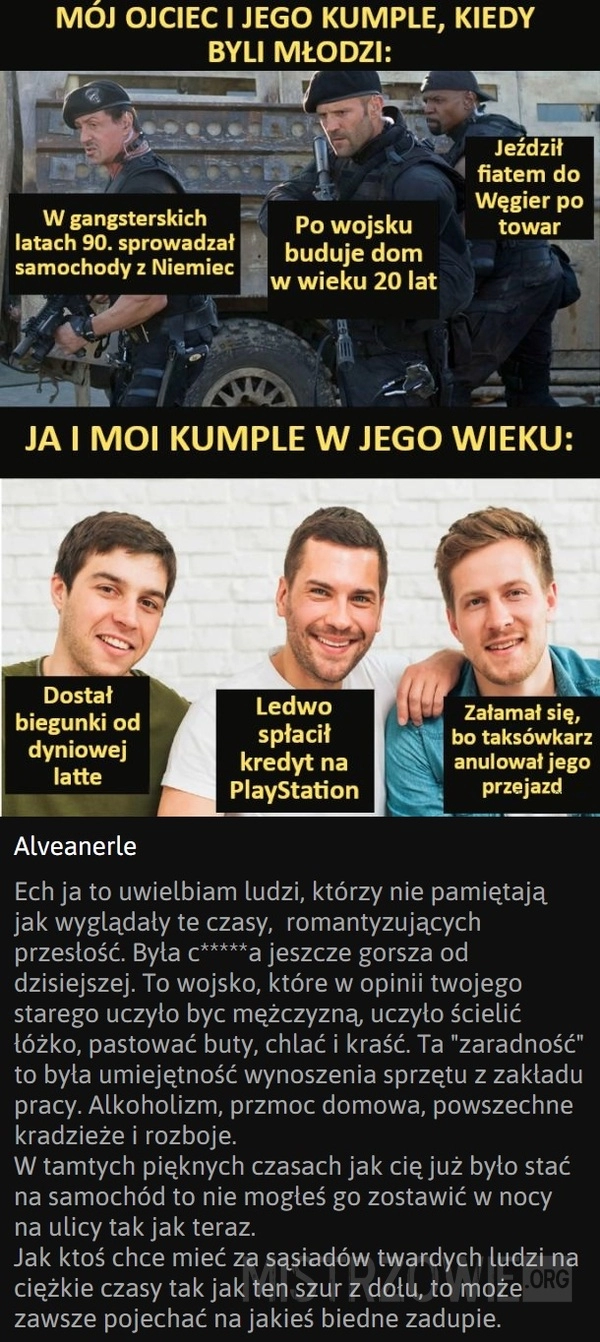 
    Czasy się zmieniły