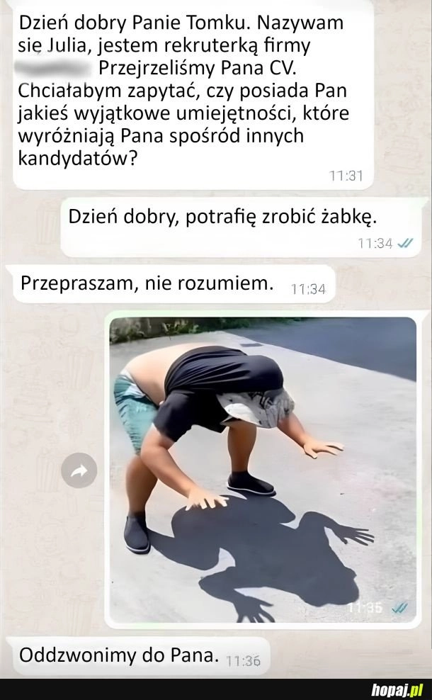
    Nietuzinkowa umiejętność