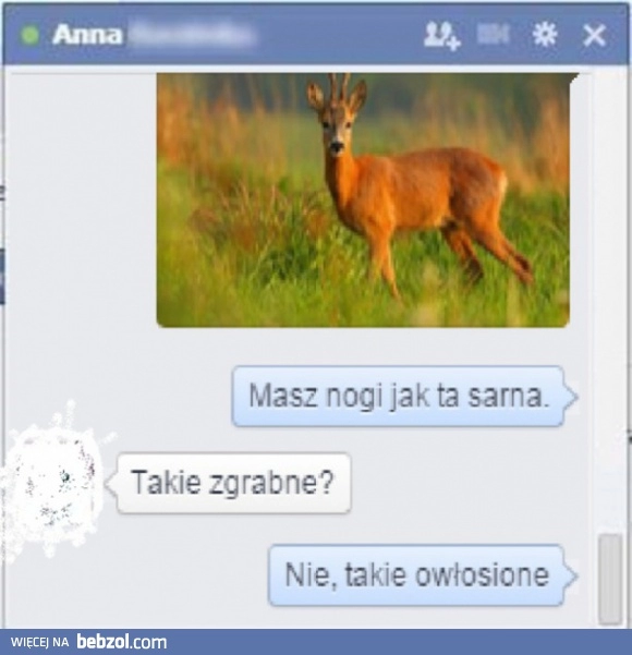 
    Nogi jak sarna