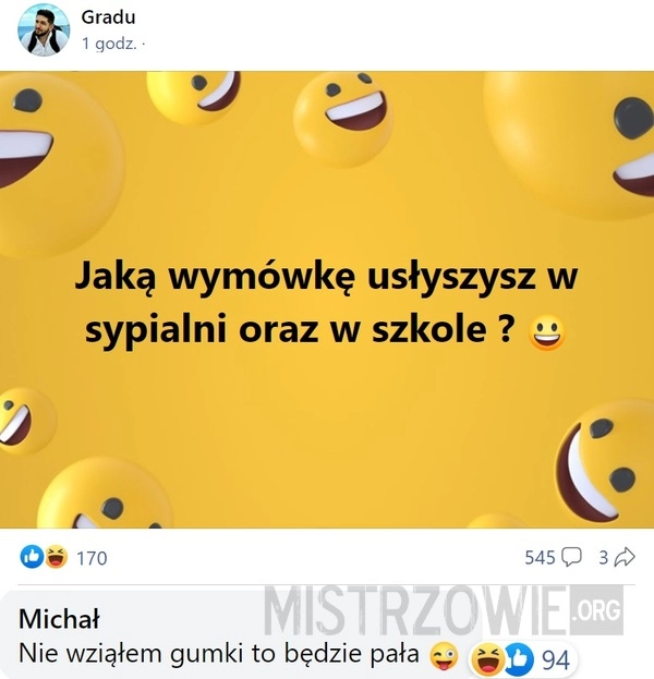 
    Wymówka