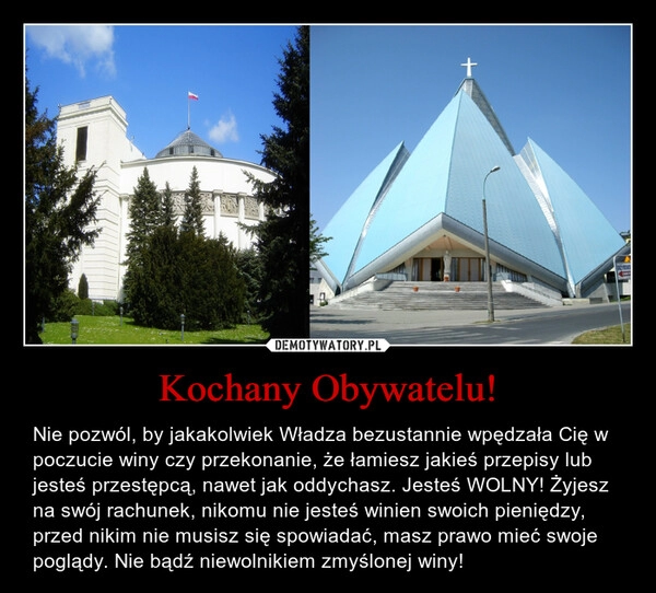 
    Kochany Obywatelu! 