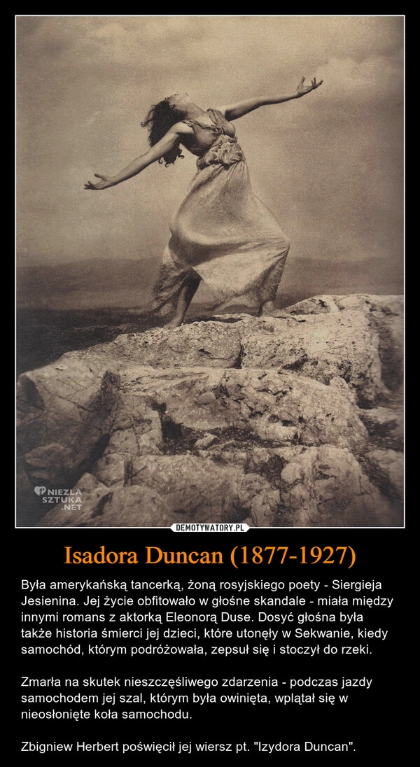 
    Isadora Duncan (1877-1927)