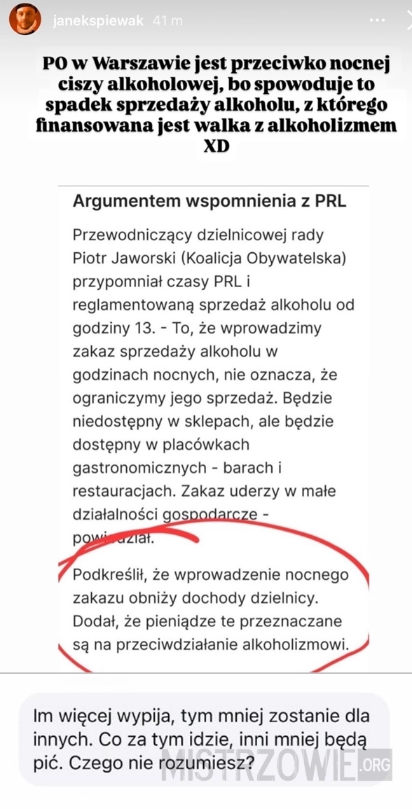 
    Nie będzie nocnej prohibicji w stolicy