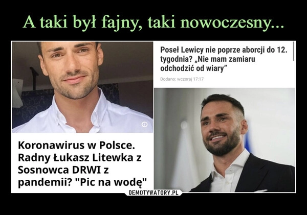 
    A taki był fajny, taki nowoczesny...