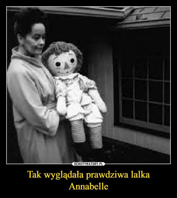 
    Tak wyglądała prawdziwa lalka Annabelle