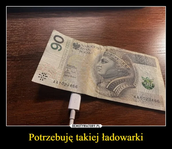 
    Potrzebuję takiej ładowarki