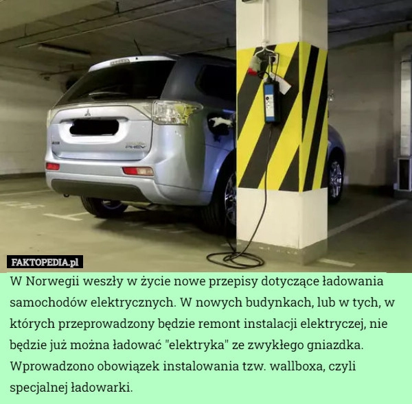 
    W Norwegii weszły w życie nowe przepisy dotyczące ładowania samochodów elektrycznych.