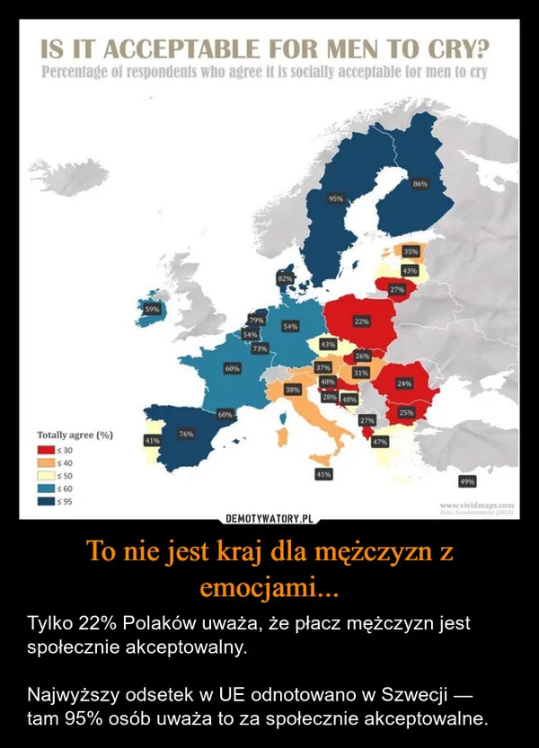 
    To nie jest kraj dla mężczyzn z emocjami...