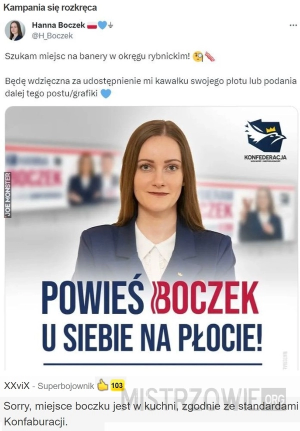 
    Kampania się rozkręca