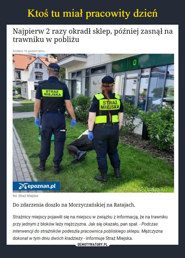 
    Ktoś tu miał pracowity dzień