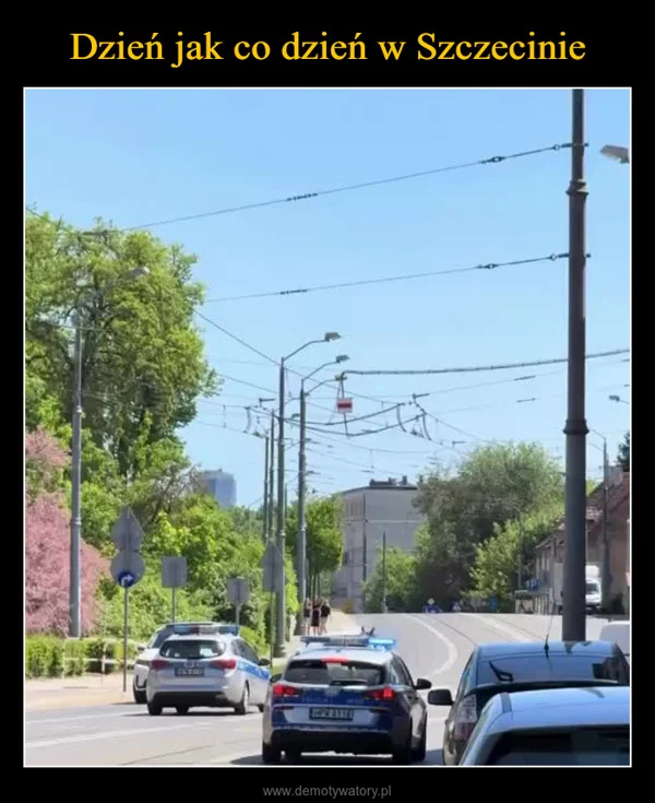 
    Dzień jak co dzień w Szczecinie