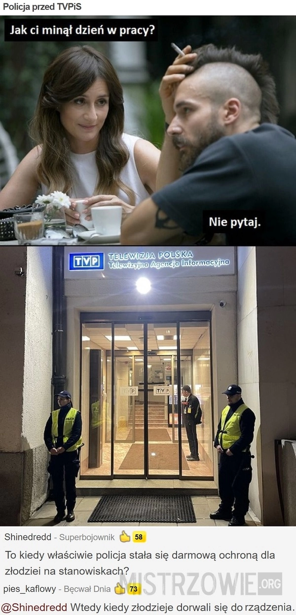 
    Policja przed TVPiS