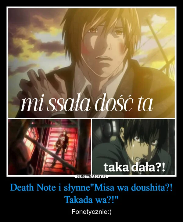 
    Death Note i słynne