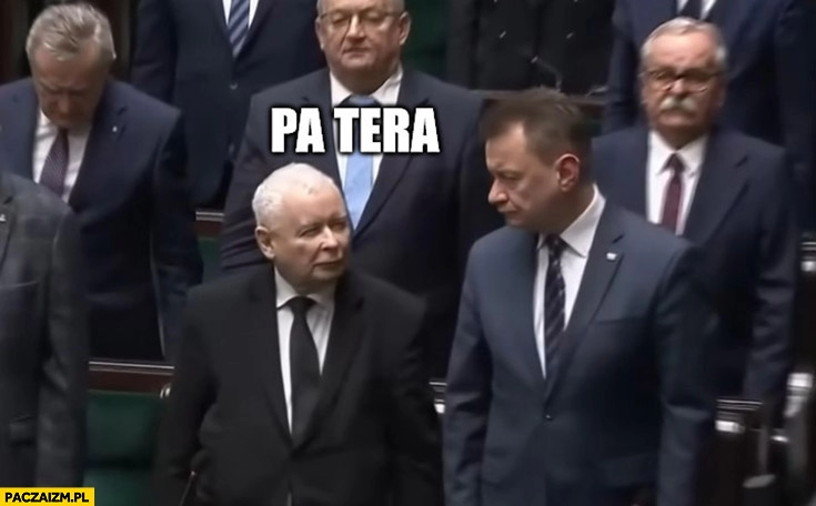 
    Pa tera Kaczyński do Błaszczaka w sejmie