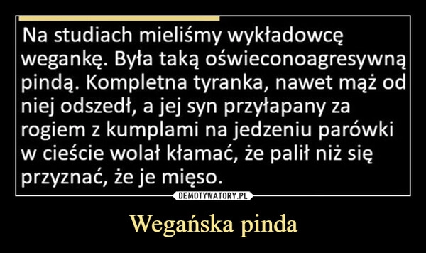 
    Wegańska pinda