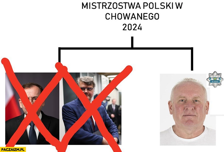 
    Mistrzostwa polski w chowanego 2024 Kamiński Wąsik odpadli Jaworek wygrał