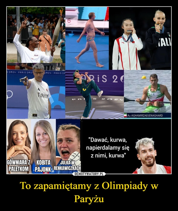 
    To zapamiętamy z Olimpiady w Paryżu