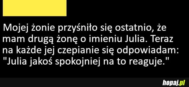 
    Sen żony