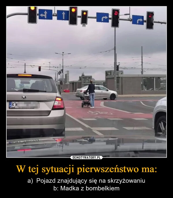 
    W tej sytuacji pierwszeństwo ma: