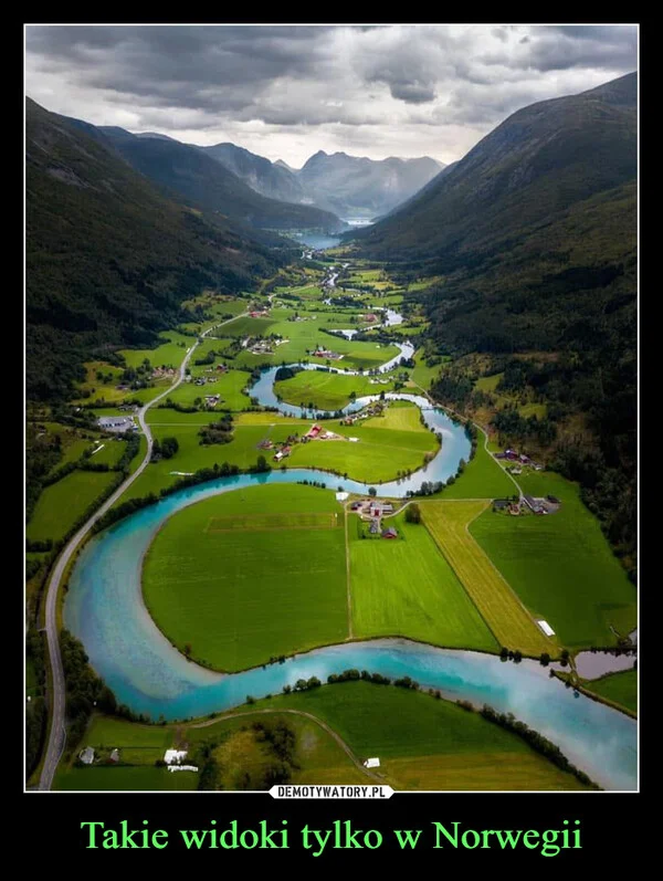 
    Takie widoki tylko w Norwegii