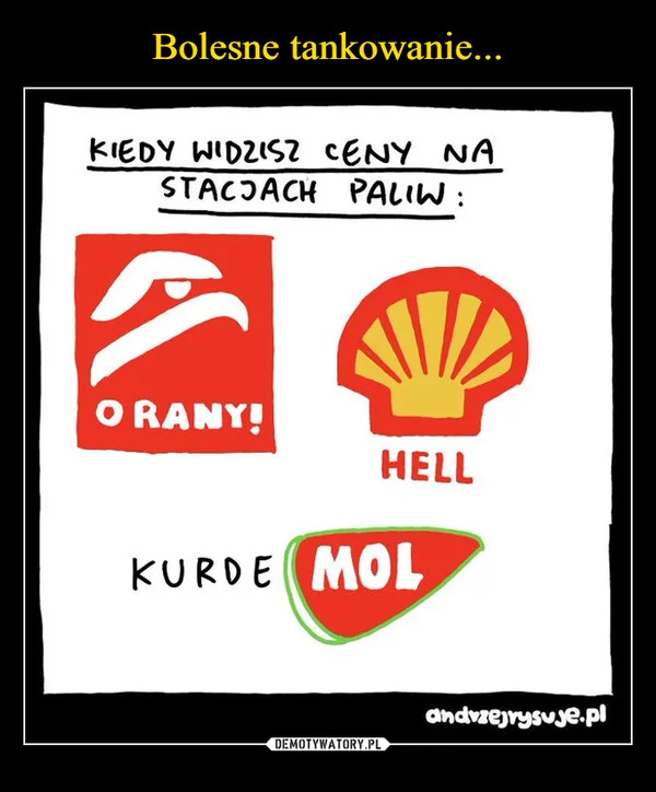 
    Bolesne tankowanie...