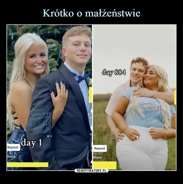 
    Krótko o małżeństwie