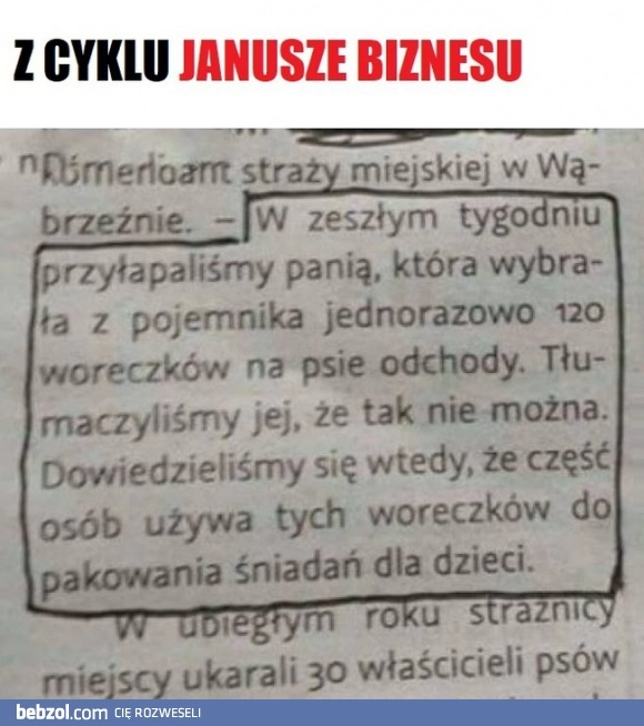 
    Janusze biznesu 