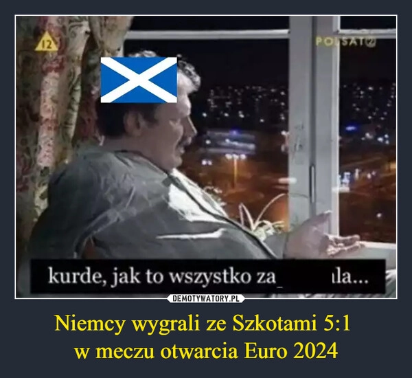 
    Niemcy wygrali ze Szkotami 5:1 
w meczu otwarcia Euro 2024