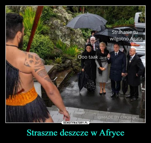 
    Straszne deszcze w Afryce