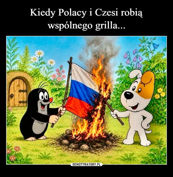
    Kiedy Polacy i Czesi robią wspólnego grilla...