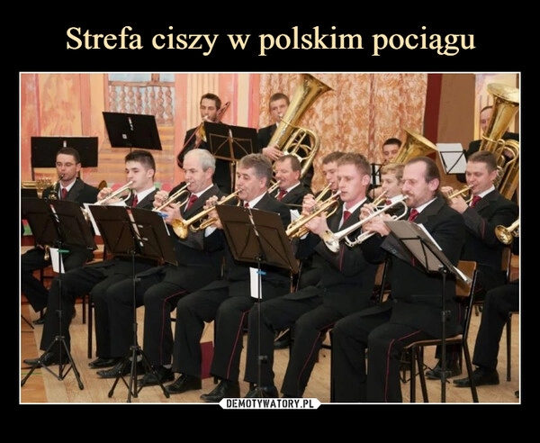 
    Strefa ciszy w polskim pociągu